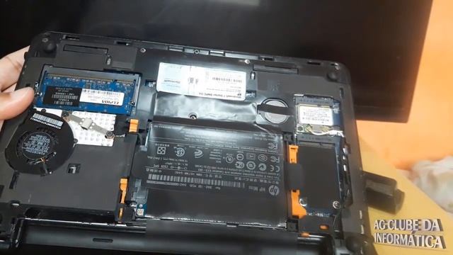 Como Trocar o HD e Memória RAM, Netbook HP Mini