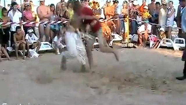 Турнир по крымскотатарской борьбе КУРЕШ. Евпатория Крым-2010