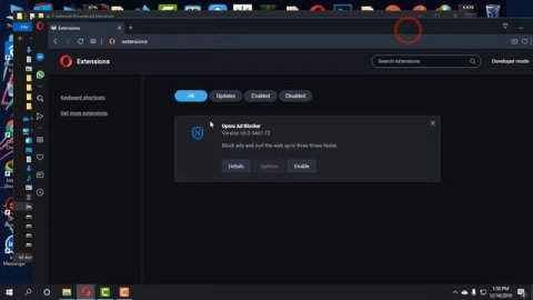 Install IDM Extension on Opera Mini Browser