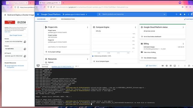 Build and Deploy a Docker Image to a Kubernetes Cluster [GSP304] - Qwiklabs