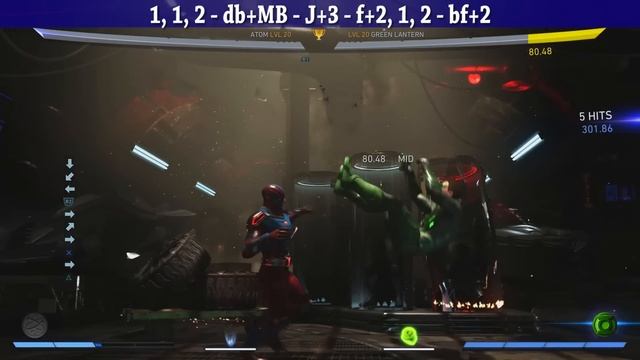 INJUSTICE 2 - ATOM COMBO GUIDE - Easy to Advanced!