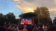 Фан-зона в поддержку сборной России по футболу в Вологде
