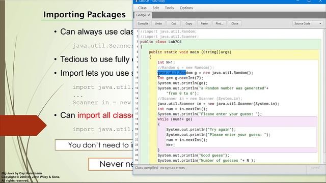 CS140 ch8.12 Packages