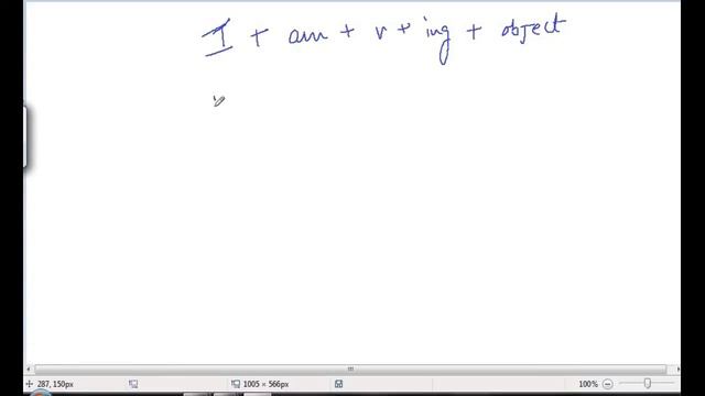 PRESENT CONTINUOUS TENSE