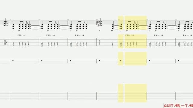 Metallica Tabs - Blackened