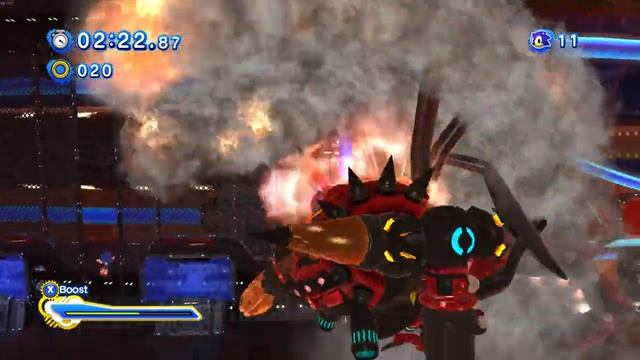 Sonic Generation "vs eggman dragoon or something"