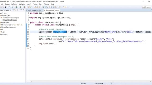 How to Setup Spark Java Project In Eclipse (Local System)