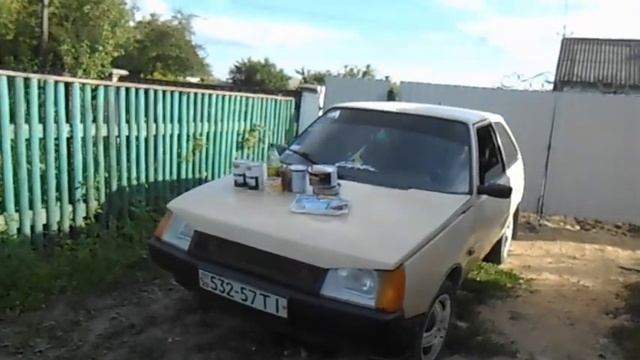 Купил краску на авто .