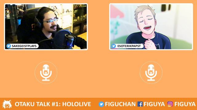 Figuya.com Podcast Otaku Talk #1: Hololive feat. Sakegeist und Fabby