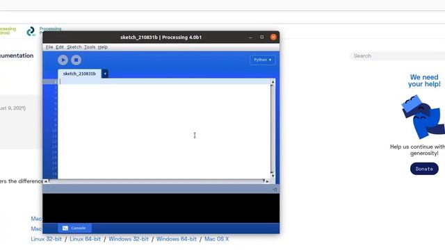 Curso Processing con Python Capítulo 1  instalación y configuración en Linux.