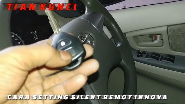 Cara setting silent remot innova dan fortuner