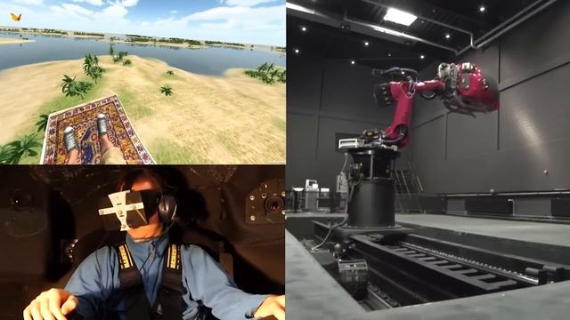 VR Hyperspace - Magic Carpet With Butterflies