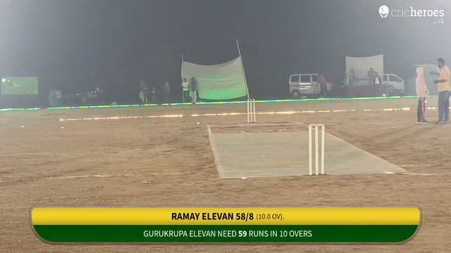 Live Cricket Match | Ramay Elevan vs Gurukrupa Elevan | 02-Mar-24 10:14 PM 10 | YCL Ramana 2024 | C