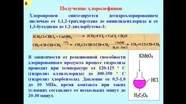 Процессы гидролизагидратации и этирификации