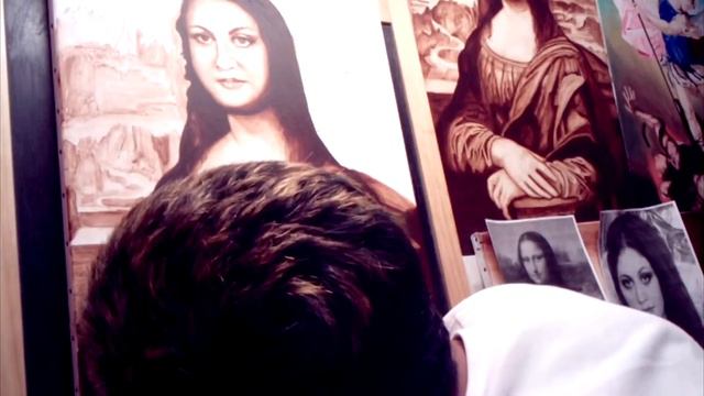 Mona Lisa Gioconda speed painting Part 05