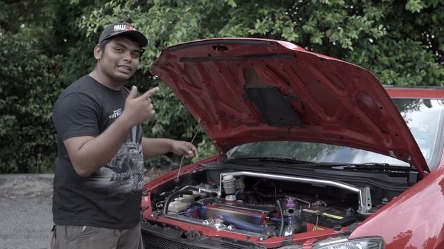199 Garage Vlog : Red Samurai Mitsubishi Airtrek - with English Subtitle