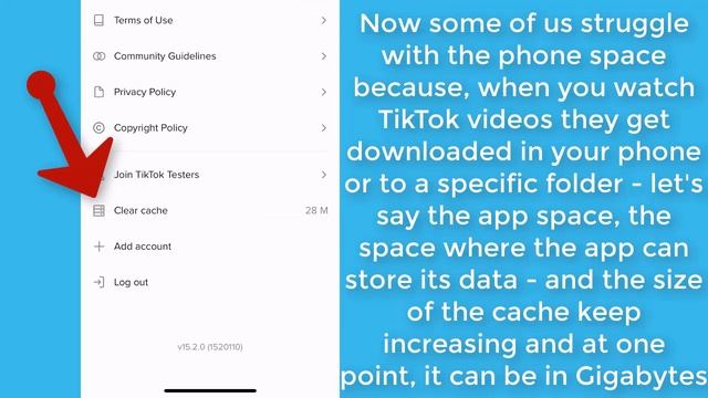 How to Clear TikTok App Cache