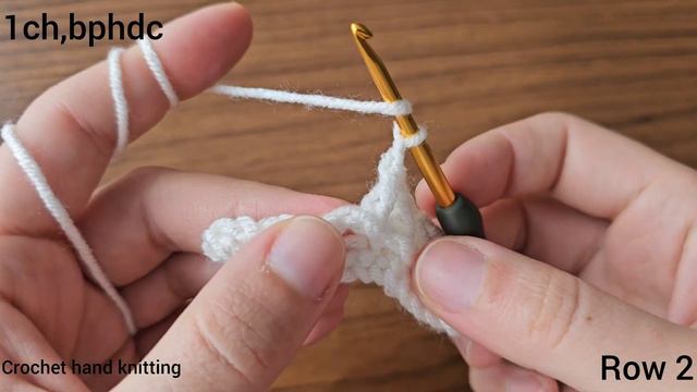this crochet stitch is great for beginners. easy crochet