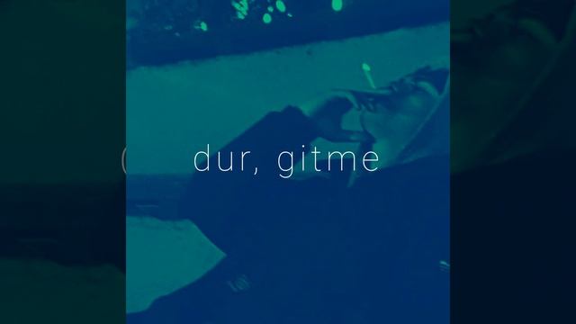 dur, gitme