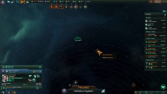 Let's Play Stellaris - The Dark Ewok | Lightning [Part 9]