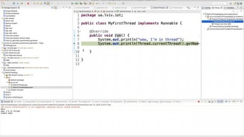 Реалізація багатопоточного коду в мові Java