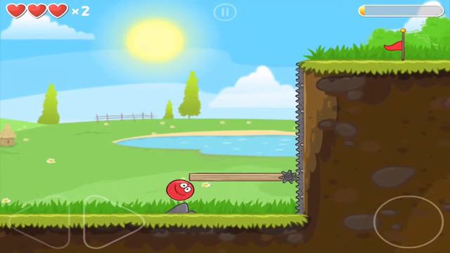 КРАСНЫЙ ШАРИК против ЗЛОГО черного КВАДРАТА Мультик игра для детей. RED BALL 4 - Красный шарик