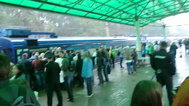 МАКС-2013: штурм электрички