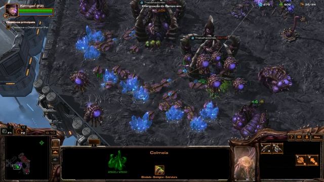 ?JOGOS MOBA? STARCRAFT 2 GAMEPLAY?EPISODIO 2 HEART OF THE SWARM? # 23 A MORTE VEM DE CIMA?