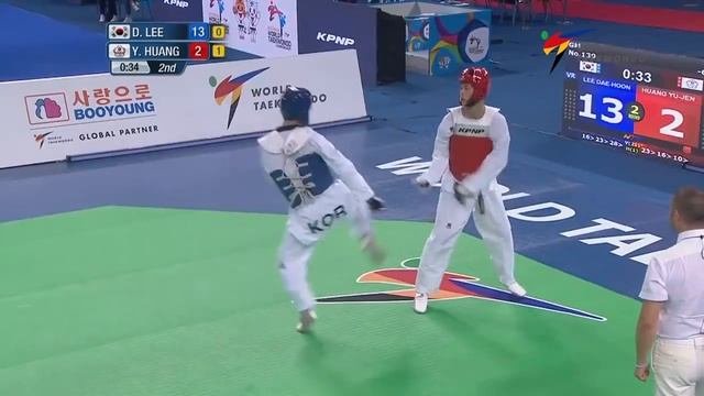 2017 World Taekwondo Championships MUJU _ Final match Men -68kg