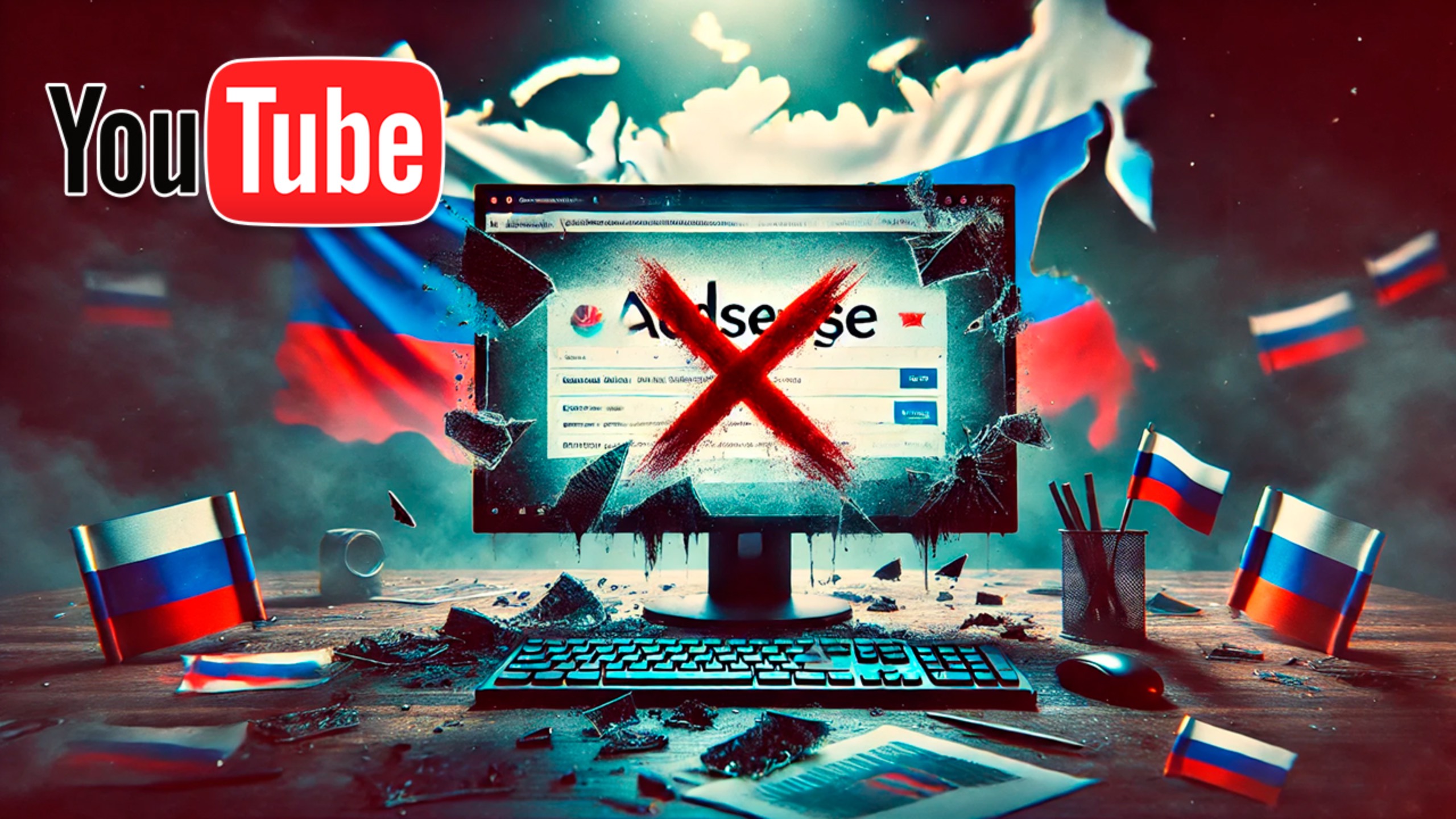 Аккаунты AdSense пользователей из России будут деактивированы