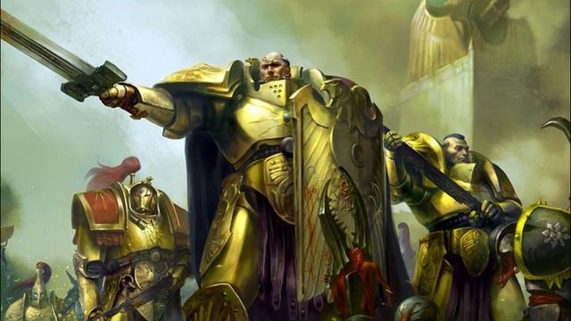 ADEPTUS CUSTODES - The Bodyguards of the Emperor of Mankind in Warhammer 40000