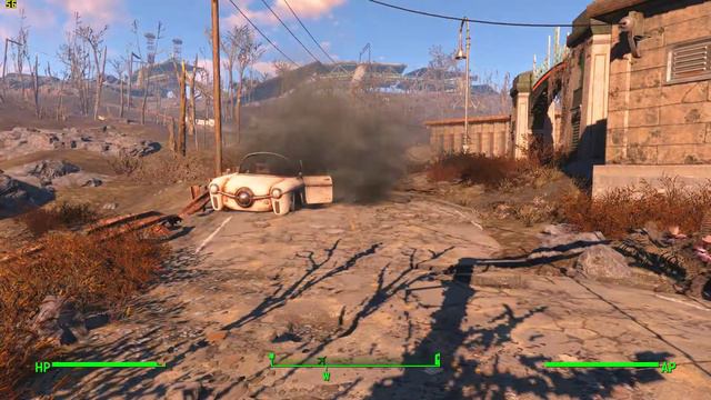 Gameplay Fallout 4 | Intel Core i5-2400 + GTX 1050 Ti | 2560×1440@low | 1440p
