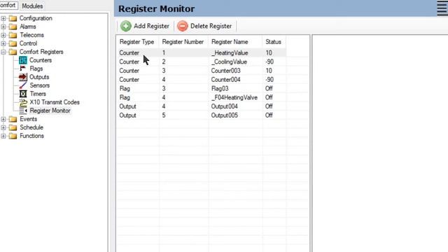 Modbus Master connected to Slave RS485 in Same CM9001