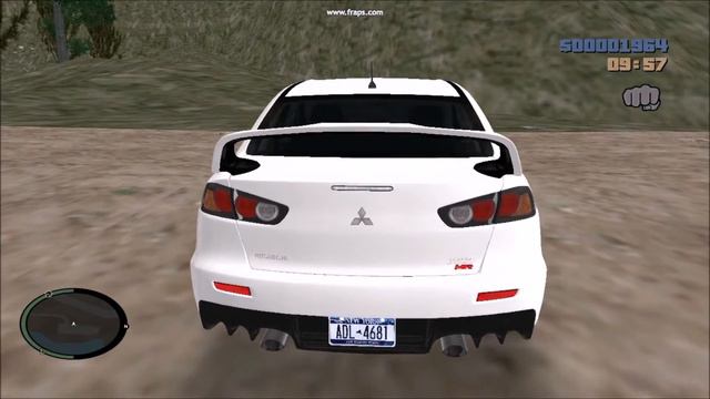 GTA 3 mods 2015 - MITSUBISHI LANCER EVO X