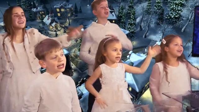 С Рождеством  Клип Дет  хор