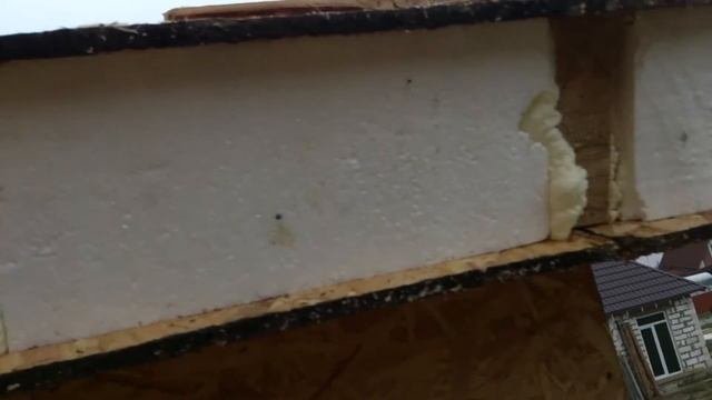 Дом из СИП панелей. День 21. Второй этаж