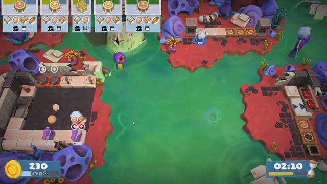 6-1 to 6-3 - Overcooked 2 COOP Walkthrough