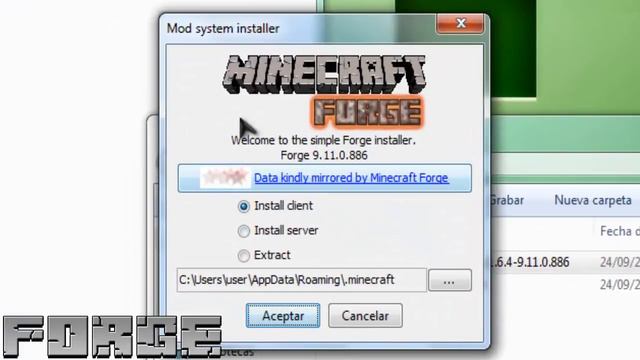 TutoMinecraft .:Descargar e Instalar Optifine Mod y Minecraft Forge:. [1.6.4] [Pirata & Premium]