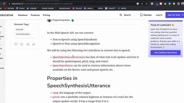 Build Software Or Sass Product With JavaScript & Get Passive Income | Example Text To Speech App