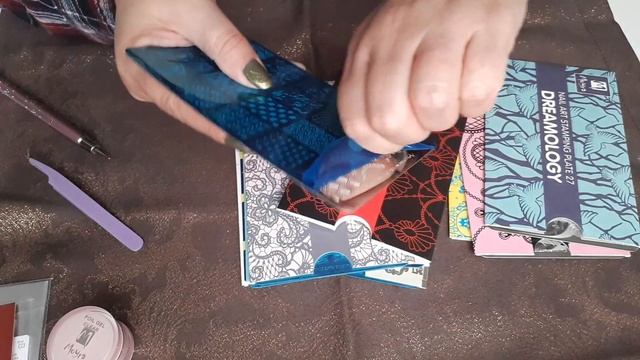 Посылочка от Moyra Пластины Фольга Гел для фолги.