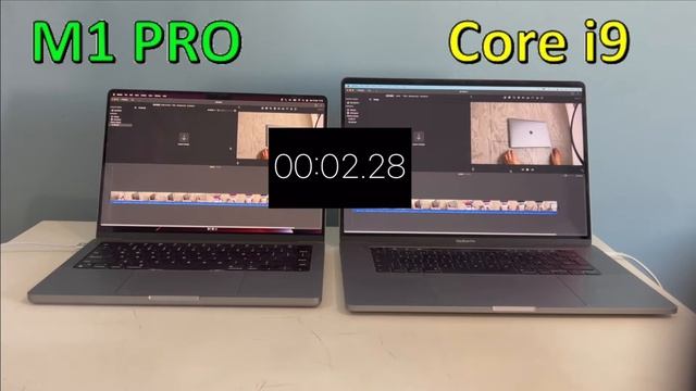 Unboxing Macbook M1 PRO y M1 PRO vs Core i9
