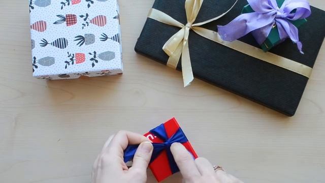 УПАКОВКА ПОДАРКА: АККУРАТНЫЙ БАНТ / WoW My Idea