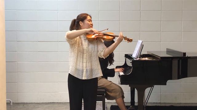 W.A.Mozart - Violine Konzert D-Dur Nr.4, 1 Satz (Kadenz von Chanmi Go)