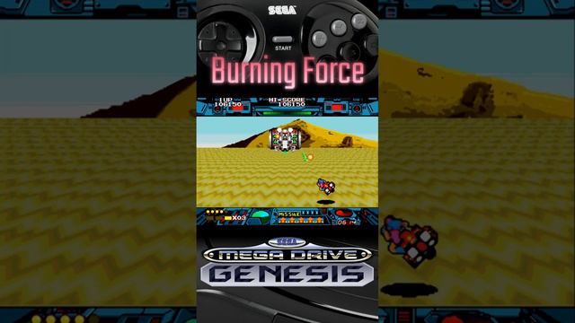 Burning Force (Sega Mega Drive/ Genesis)