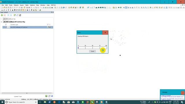 How to create cell tab file in mapinfo and convert to KML file (google earth) Two band combine