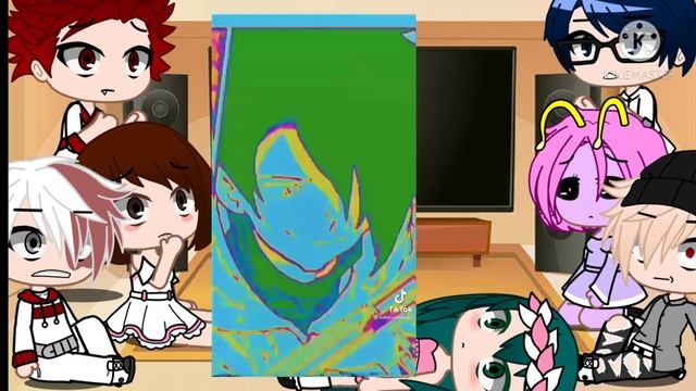 MHA react to deku pastdeku as Ray1?