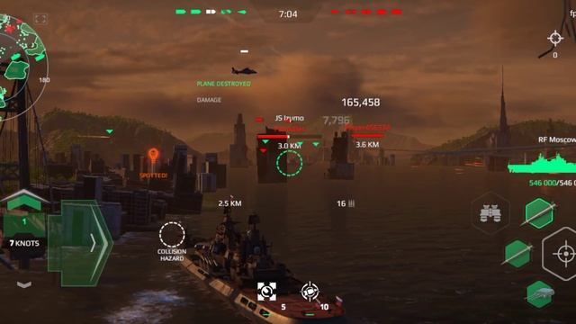 RF Moscow - with 10×? SILENT HUNTER New Laser Air Defense - Modern Warships