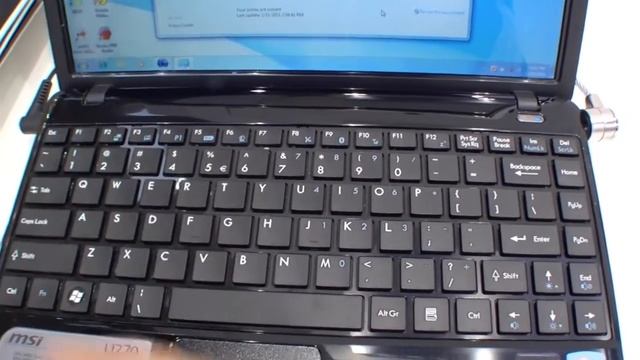 MSI Wind U270 AMD Brazos Subnotebook Hands On auf der Cebit