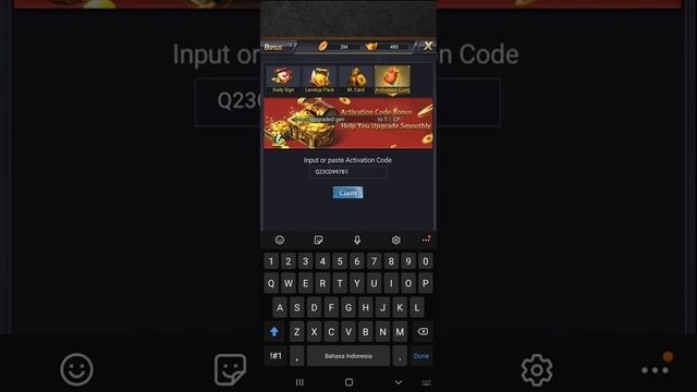 Redeem Gift Code 1 How To - Rise of Heroes: Three Kingdoms