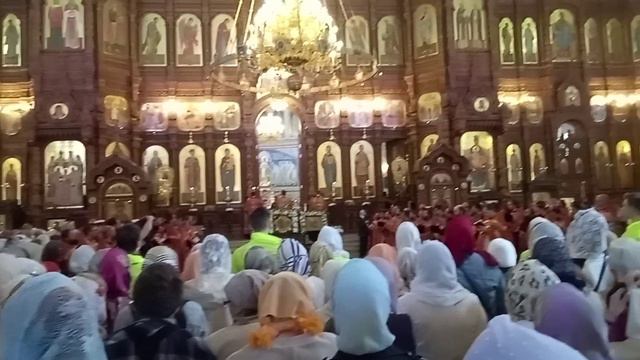 Молебен с иконой Казанской божьей матери в Нижнем Новгороде